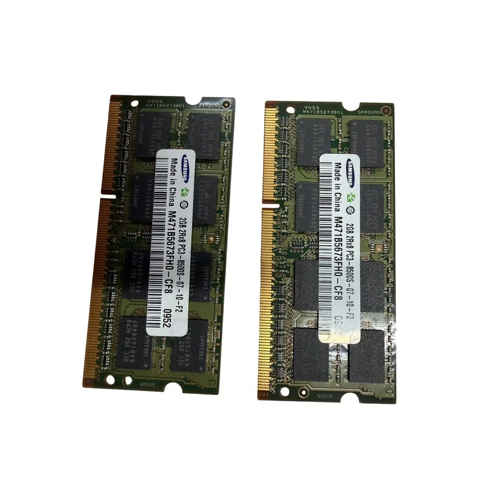 Samsung 4GB 2x2GB DDR3 Laptop RAM